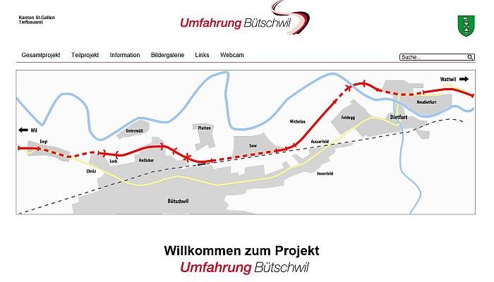 Umfahrung Bütschwil